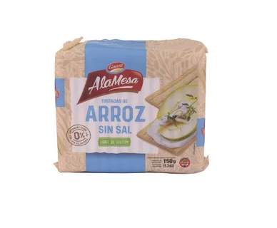 TOSTADAS DE ARROZ GAONA SIN SAL