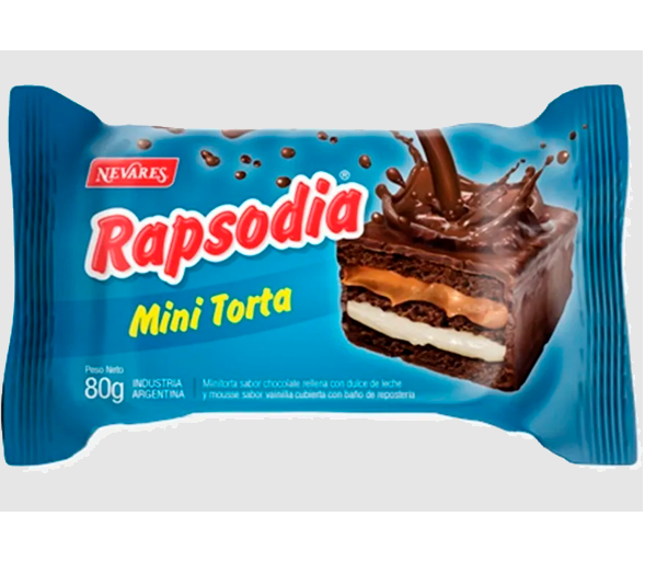 MINI TORTA RAPSODIA80GR