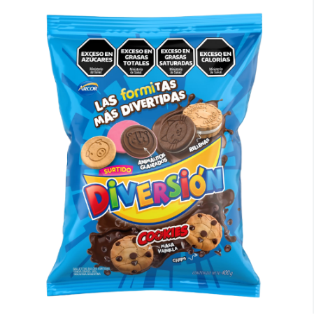 DIVERSION SURTIDAS 400G