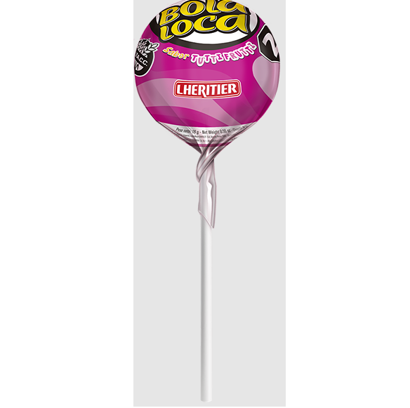 CHUPETIN BOLA LOCA TUTI FRUTI