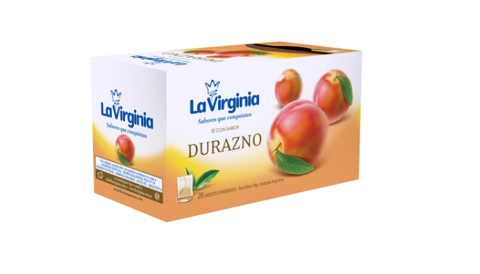 TE DE DURAZNO LA VIRGINIA 25U