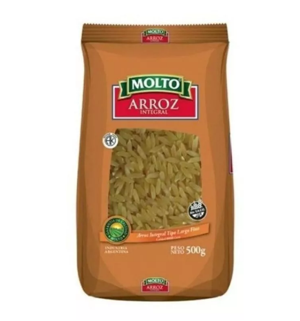 ARROZ INTEGRAL MOLTO 500GR