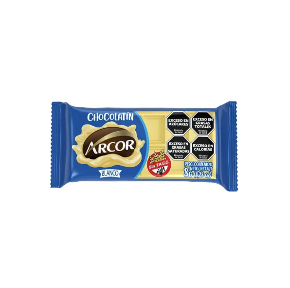 CHOCOLATIN BLANCO 8 GR