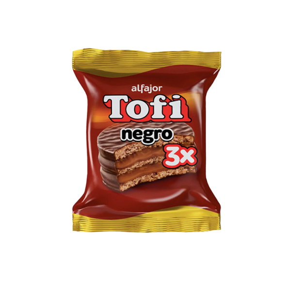ALFAJOR NEGRO TOFI TRIPLE 73 GR