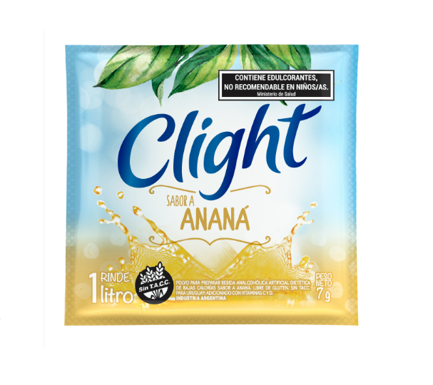 JUGO EN POLVO CLIGHT ANANA 7G