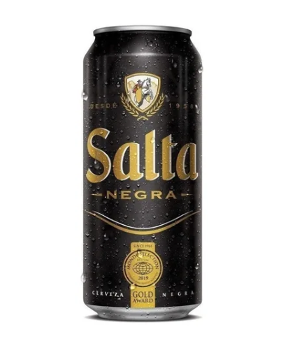 CERVEZA SALTA NEGRA LATA 473ML