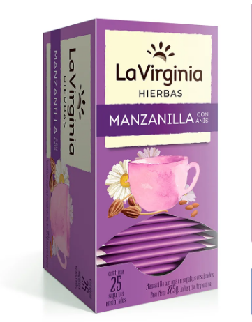 TE DE MANZANILLA ANIS LA VIRGINIA 25U