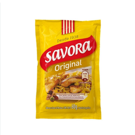 MOSTAZA SAVORA 60GR