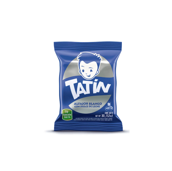 ALFAJOR TATIN BLANCO 33 GR