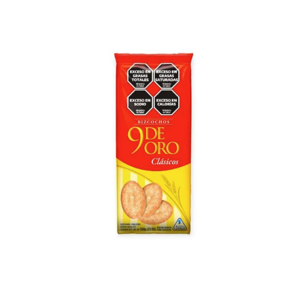 BIZCOCHOS 9 DE ORO CLASICOS 200 GR