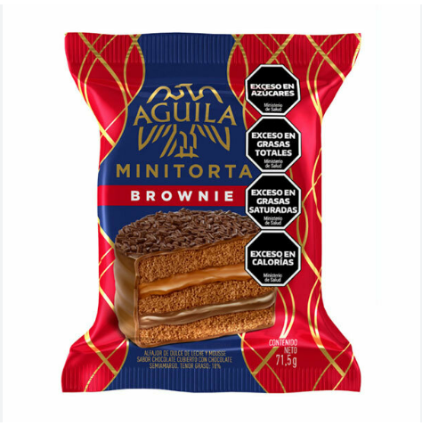 MINITORTA AGUILA BROWNIE