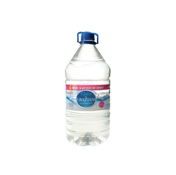 AGUA MINERAL GRAZIANI 6L