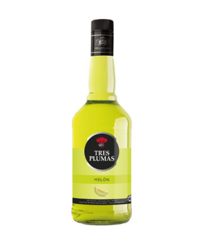 LICOR MELON TRES PLUMAS 700CC