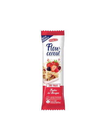 BARRA DE CEREAL DE FRUTOS ROJOS CON YOGURT