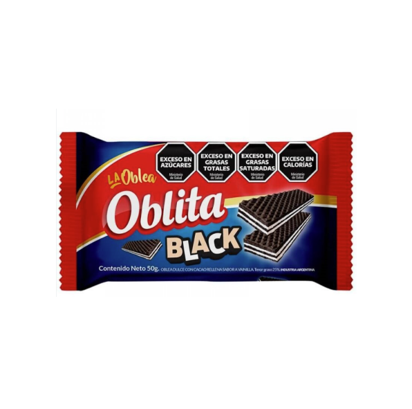 GALLETAS OBLITA BLACK