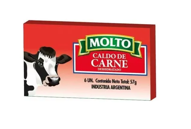 CALDO DE CARNE MOLTO X CUBO