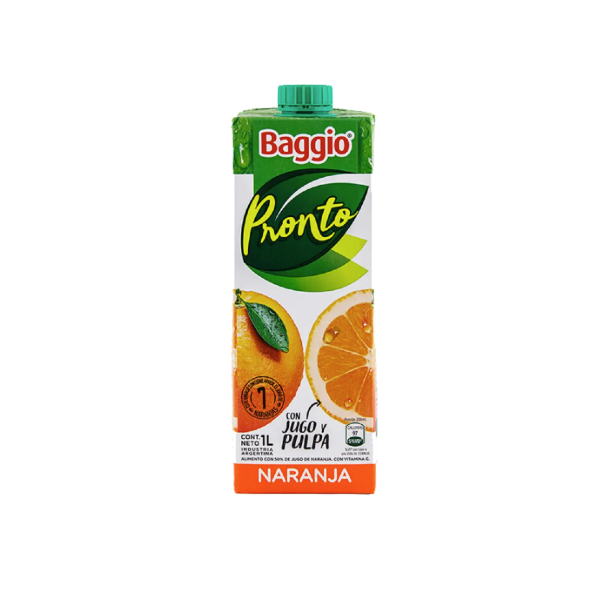JUGO DE NARANJA BAGGIO 1L