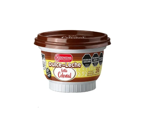 DULCE DE LECHE 250GR LA SERENISIMA