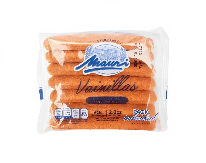 GALLETAS VAINILLAS MAURI 80GR