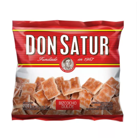 BISCOCHO DULCE DON SATUR 200GR