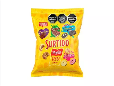 GALLETAS SURTIDO BAGLEY 400GR