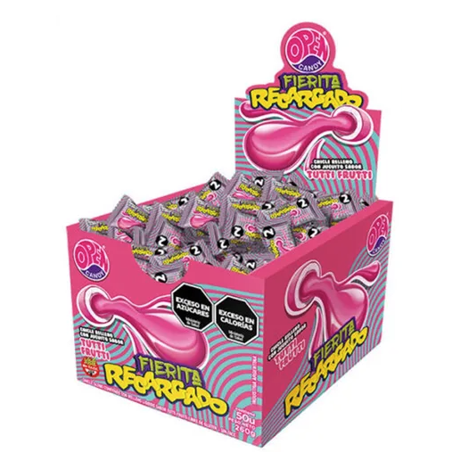 CHICLE CON JUGO FIERITA TUTI FRUTA