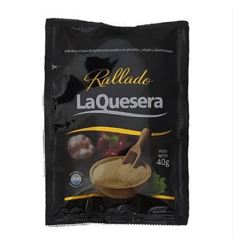QUESO RALLADO LA QUESERA 40GR