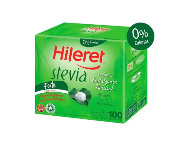 EDULCORANTE ESTEVIA HILERET 100U