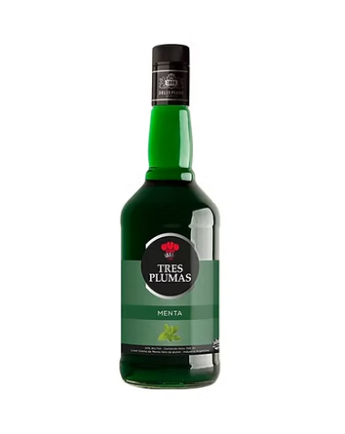 LICOR MENTA TRES PLUMAS 700CC