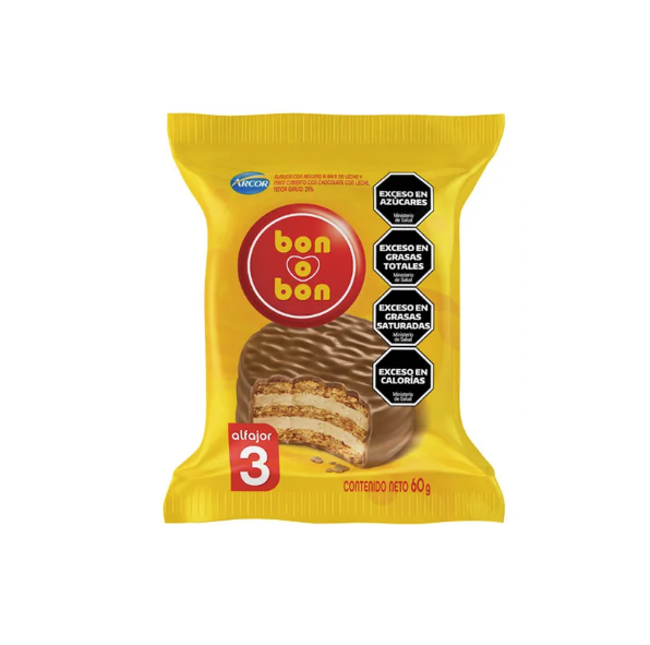 ALFAJOR BON O BON TRIPLE 60GR