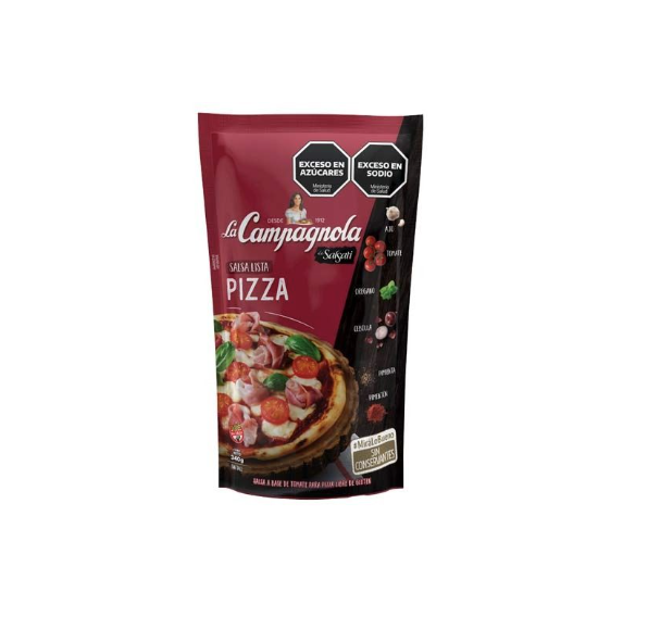 SALSA PARA PIZZA LA CAMPANOLA 340GR