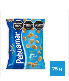 MANÍ PELADO PEHUAMAR 75G