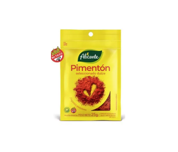 PIMENTON DULCE ALICANTE 25GR