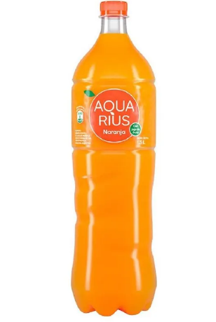 AQUARIUS DESCARTABLE NARANJA 1.5L