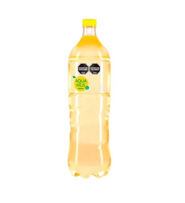 AQUARIUS DESCARTABLE POMELO AMARILLO 1.5L