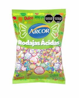 CARAMELOS ACIDOS RODAJAS ACIDAS