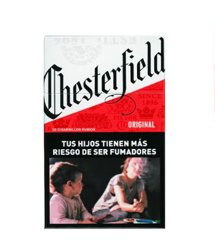 CIGARRILLOS X20 CHESTERFIEL ORIGINAL
