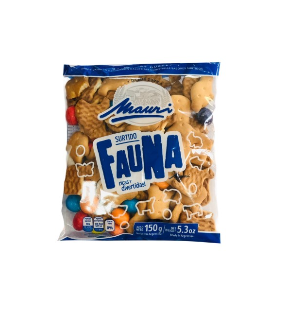 GALLETAS FAUNA MAURI