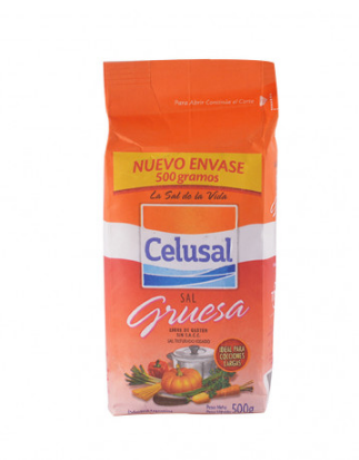 CELUSAL SAL GRUESA PAQ X 500G