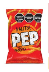PALITOS SALADOS SABOR PANCETA PEP 40GR