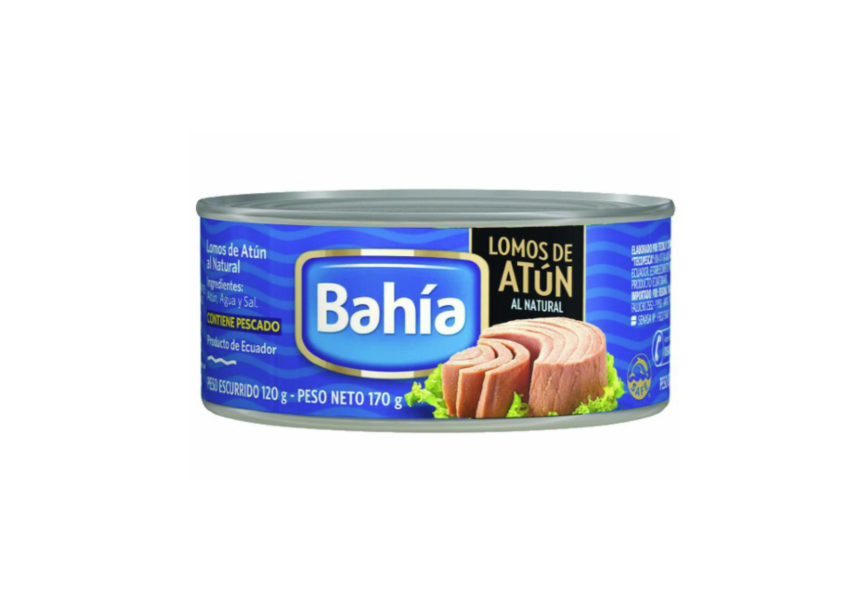 ATUN BAHIA LOMITOS AL NATURAL X 170GR