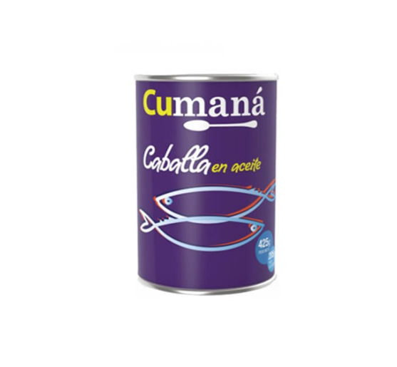 CABALLA CUMANA EN ACEITE 380GR