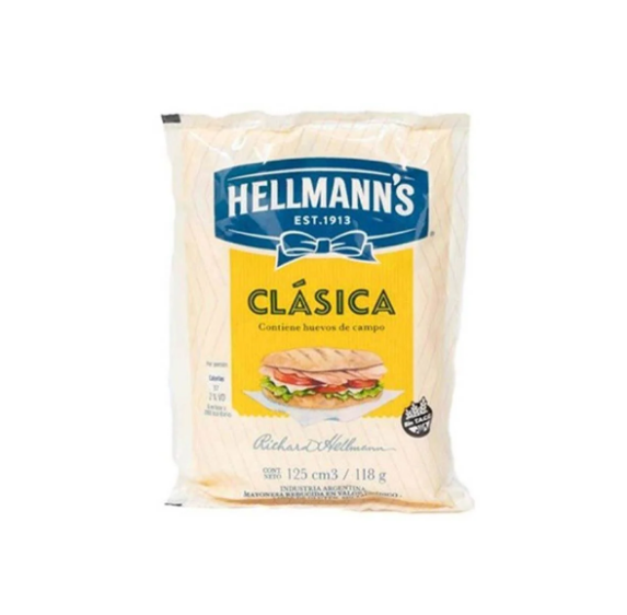 MAYONESA HELLMANNS 118 GR