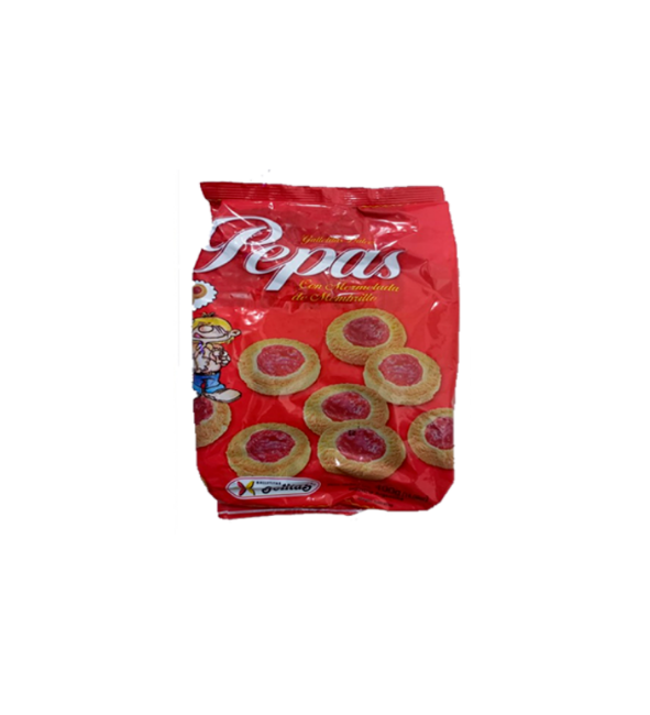GALLETAS PEPAS SOLITAS 170GR