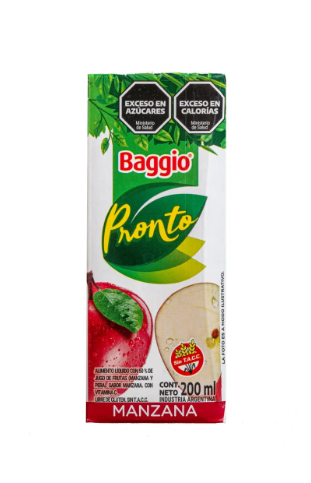 JUGO BAGGIO MANZANA 200CC