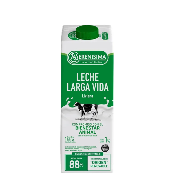 LECHE LARGA VIDA LIVIANA 1L