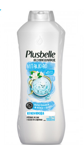 ACONDICIONADOR PLUSBELLE VITALIDAD CUIDADO X1L