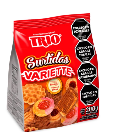 GALLETAS TRIO SURTIDAS VARIETTE 200GR