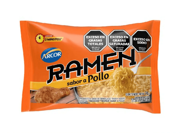 RAMEN SABOR POLLO ARCOR 70GR