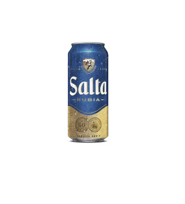 CERVEZA SALTA RUBIA LATA 473ML